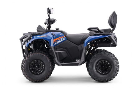 ATV Asix Gladiator RR 200cc, roti 10 inch,1+1 viteze, racire ulei, culoare albastru/portocaliu [4]