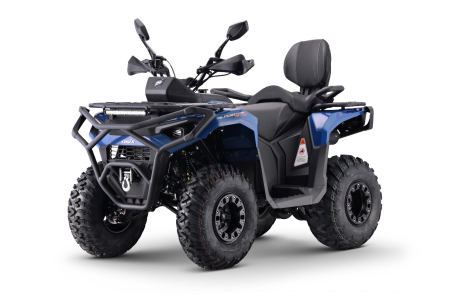 ATV Asix Gladiator RR 200cc, roti 10 inch,1+1 viteze, racire ulei, culoare albastru/portocaliu [5]