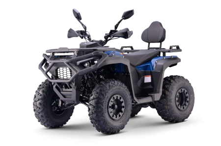Motociclete & ATV - ATV Asix Gladiator 200cc, roti 10inch, 1+1 viteze, albastru-portocaliu