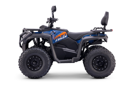 ATV Asix Gladiator 200cc, roti 10inch, 1+1 viteze, albastru-portocaliu [2]