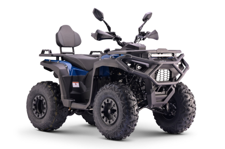 ATV Asix Gladiator 200cc, roti 10inch, 1+1 viteze, albastru-portocaliu [6]