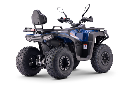 ATV Asix Gladiator 200cc, roti 10inch, 1+1 viteze, albastru-portocaliu [4]