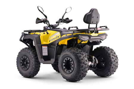 ATV Asix Gladiator 200cc, roti 10inch, 1+1 Viteze, galben-gri [5]