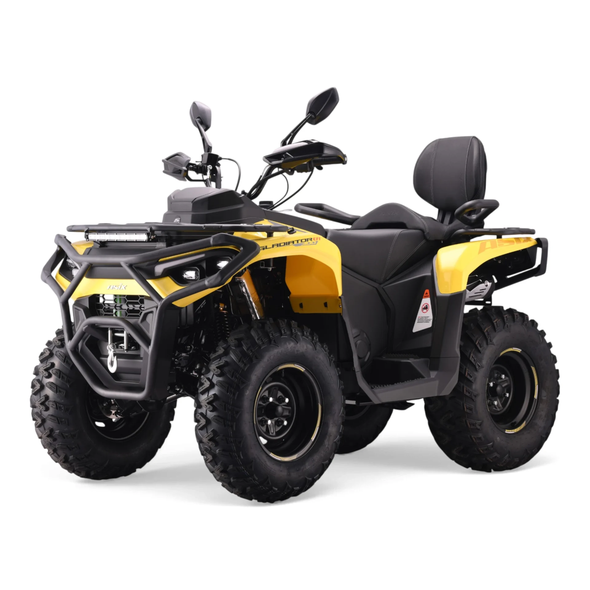 ATV Asix Gladiator 300cc, T3B,roti 12inch, 2+1 Viteze,galben /gri [6]