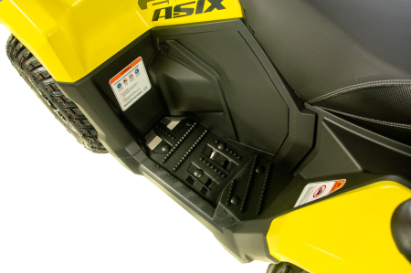 ATV Asix Gladiator T3B 200cc EFI , roti 10inch, 1+1 viteze, albastru-portocaliu [11]