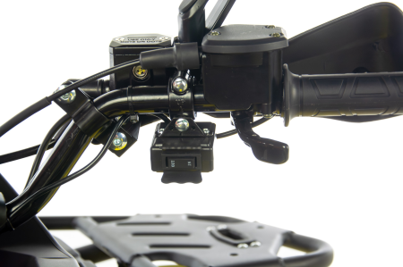 ATV Asix Gladiator T3B 200cc EFI , roti 10inch, 1+1 viteze, albastru-portocaliu [15]