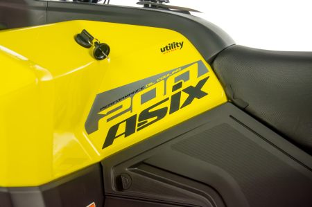 ATV Asix Gladiator T3B 200cc EFI , roti 10inch, 1+1 viteze, albastru-portocaliu [23]