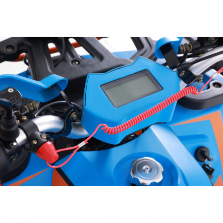 Atv Asix Hunter 125cc, roti 8 inch, 1+1 viteze, culoare albastru/portocaliu [9]