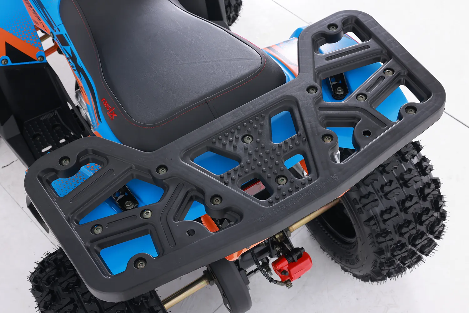 Atv Asix Hunter 125cc, roti 8 inch, 1+1 viteze, culoare rosu/nisipiu [4]