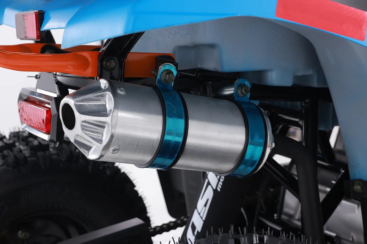 Atv Asix Hunter 125cc, roti 8 inch, 1+1 viteze, culoare rosu/nisipiu [7]