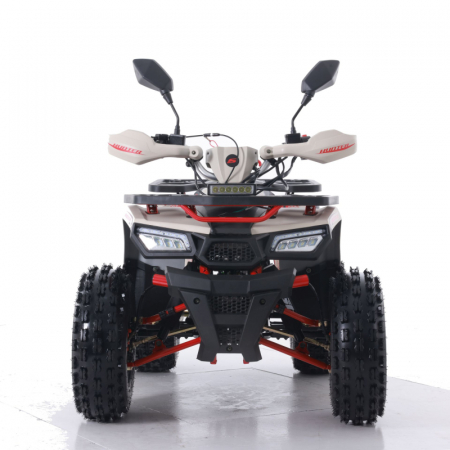 Atv Asix Hunter 125cc, roti 8 inch, 1+1 viteze, culoare rosu/nisipiu [3]