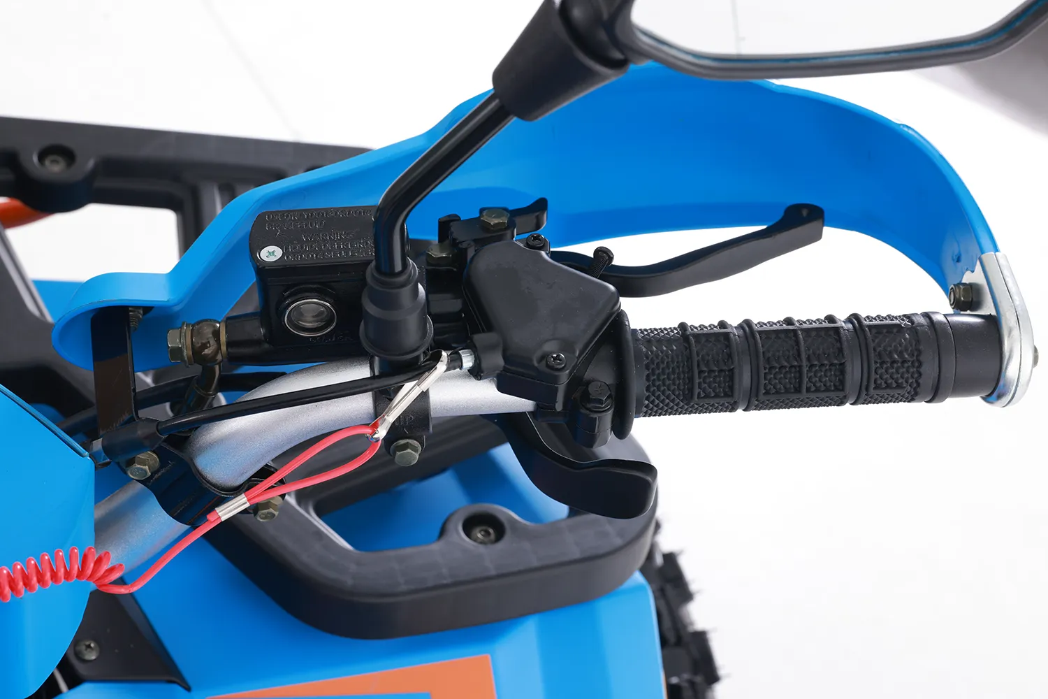 Atv Asix Hunter 125cc, roti 8 inch, 1+1 viteze, culoare rosu/nisipiu [10]