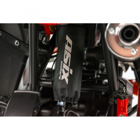 Atv copii Asix Muddy A2 110cc, roti 7 inch, 1+1 viteze, culoare negru/albastru [9]