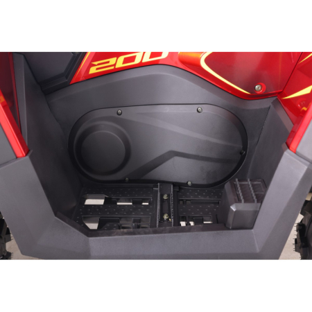 ATV Asix Tytan 200cc, roti 10 inch aluminiu, 1+1 viteze, culoare rosu/galben [13]