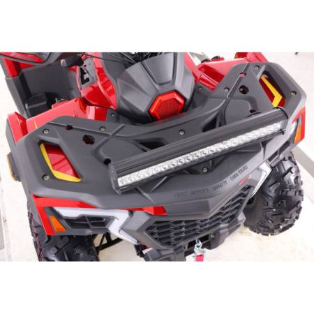 ATV Asix Tytan 200cc, roti 10 inch aluminiu, 1+1 viteze, culoare rosu/galben [9]
