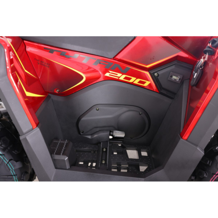 ATV Asix Tytan 200cc, roti 10 inch aluminiu, 1+1 viteze, culoare gri/negru [23]