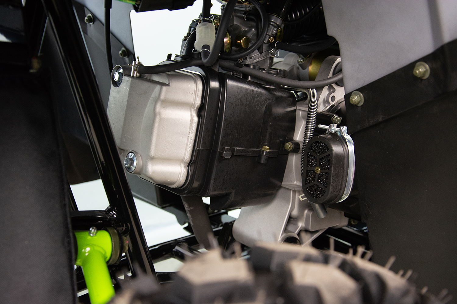 ATV Asix Ranger 200cc, roti 10 inch,1+1 viteze, jante tabla, culoare military [22]