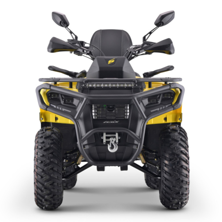 ATV Asix Gladiator RS, 200cc, roti 10 inch,1+1 viteze, injectie si racire apa, culoare galben/gri [7]