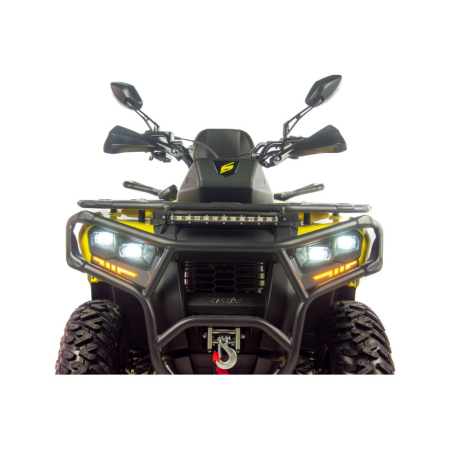 ATV Asix Gladiator RR 200cc, roti 10 inch,1+1 viteze, racire ulei, culoare albastru/portocaliu [9]