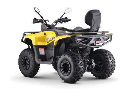 ATV Asix Gladiator RS, 200cc, roti 10 inch,1+1 viteze, injectie si racire apa, culoare galben/gri [4]
