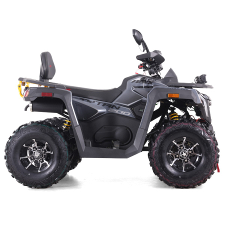 ATV Asix Tytan 350cc, roti 12 inch, 2+1 viteze, 4x4,jante aluminiu,culoare gri , inregistrabil T3B [1]