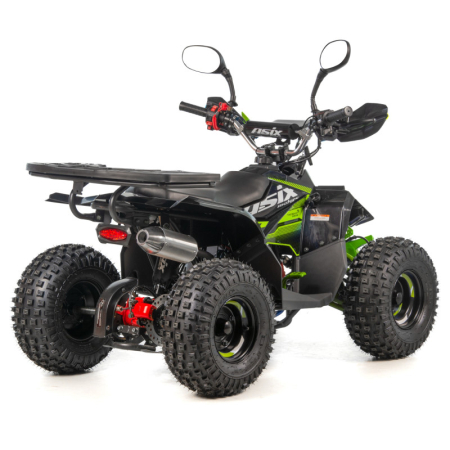 Atv copii Asix Muddy A2 110cc, roti 7 inch, 1+1 viteze, culoare negru/verde [3]