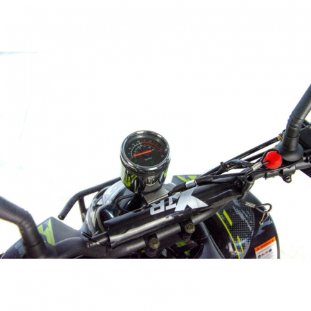 Atv copii XTR 001 big foot, roti 7 inch, 125cc, 4 timpi, 1+1, culoare negru/albastru [14]