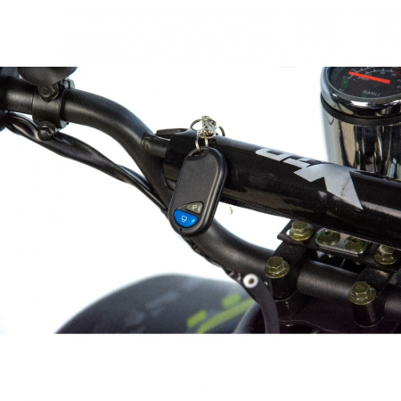 Atv copii XTR 001 big foot, roti 7 inch, 125cc, 4 timpi, 1+1, culoare negru/albastru [12]