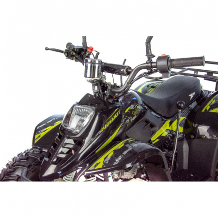 Atv copii XTR 001 big foot, roti 7 inch, 125cc, 4 timpi, 1+1, culoare negru/verde [17]