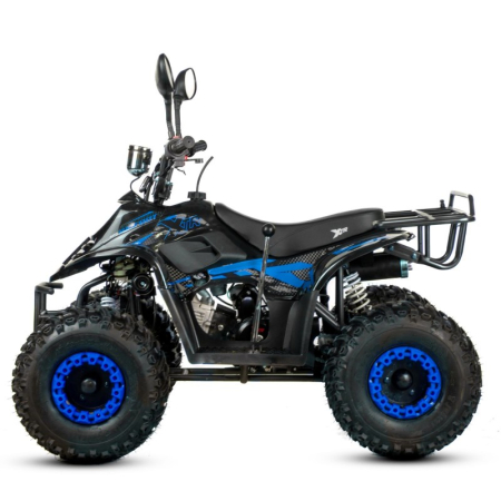 Atv copii XTR 001 big foot, roti 7 inch, 125cc, 4 timpi, 1+1, culoare negru/albastru [1]