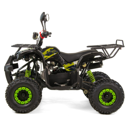 Atv copii XTR 006 Phyton, roti 7 inch, 125cc, 4 timpi, 1+1, pornire electrica, culoare negru/lime [1]