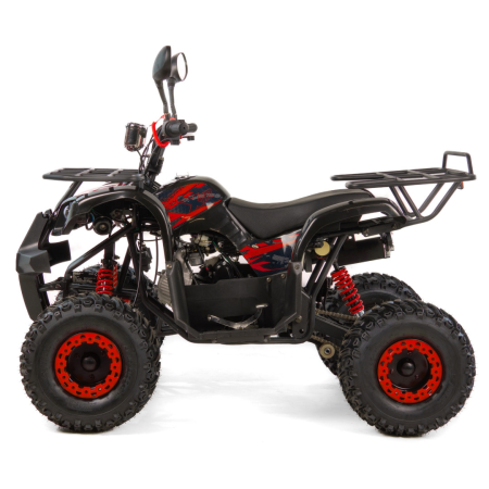Atv copii XTR 006 Phyton, roti 7 inch, 125cc, 4 timpi, 1+1, pornire electrica, culoare negru/rosu [1]