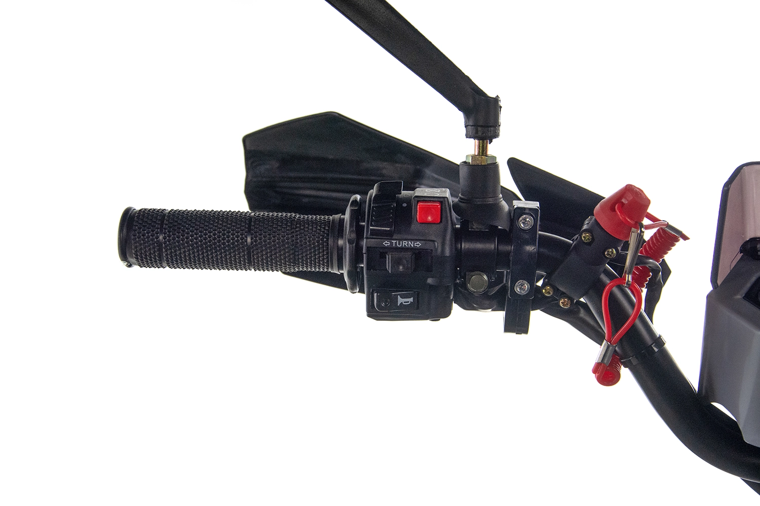 ATV copii XTR 022 ProShark 125cc, 8 inch, 3+1 viteze, pornire electrică, gri-lime [17]