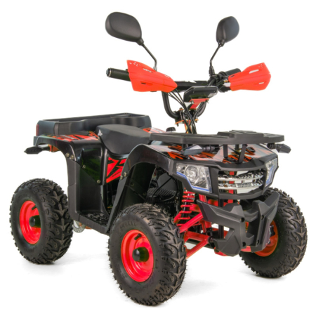 Motociclete & ATV - Atv electric copii XTR E-M14 1200W, culoare negru/rosu