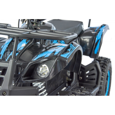 Atv electric copii XTR E-M7 1000W, culoare negru/lime [7]