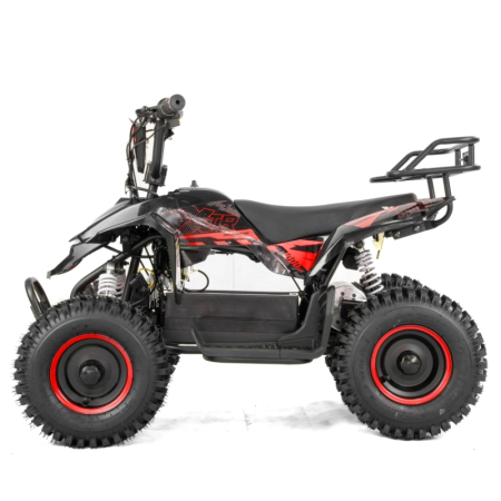 Atv electric copii XTR E-M8 1000W, culoare negru/rosu [1]