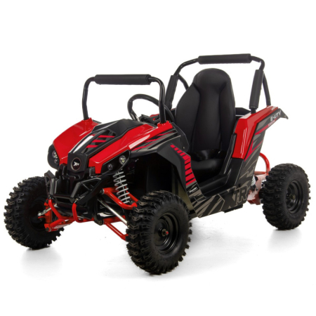 Motociclete & ATV - Mini E-UTV XTR, electric 1000W, culoare negru/rosu