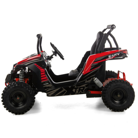 Mini E-UTV XTR, electric 1000W, culoare negru/rosu [1]