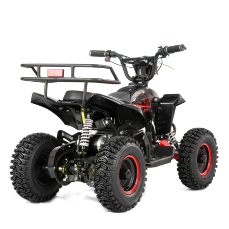 Atv electric copii XTR E-M8 1000W, culoare negru/rosu [3]