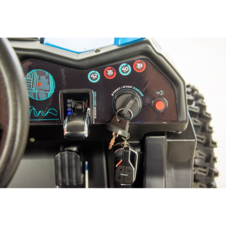Mini E-UTV XTR, electric 1000W, culoare negru/rosu [10]