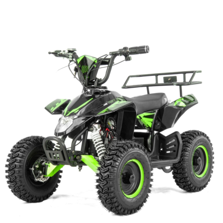 Motociclete & ATV - Atv electric copii XTR E-M8 1000W, culoare negru/verde