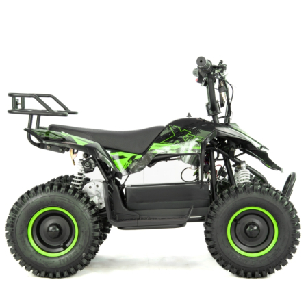 Atv electric copii XTR E-M8 1000W, culoare negru/verde [4]