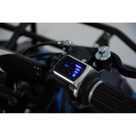 Atv electric copii XTR E-M9 1000W, culoare negru/albastru [9]