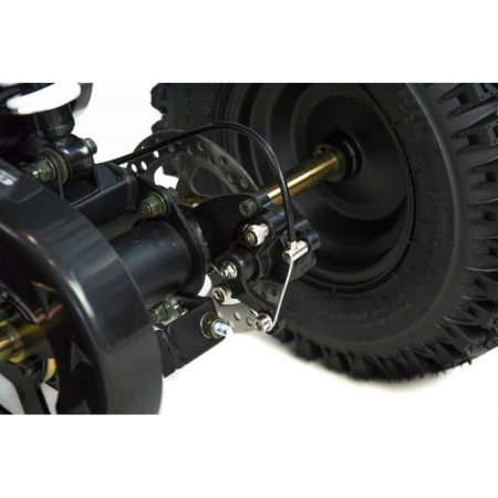 Atv electric copii XTR E-M9 1000W, culoare negru/albastru [8]