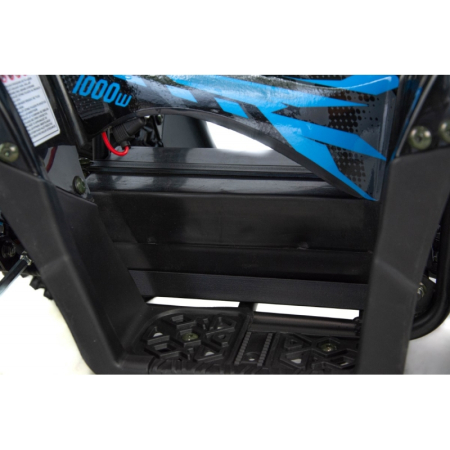 Atv electric copii XTR E-M9 1000W, culoare negru/rosu [11]