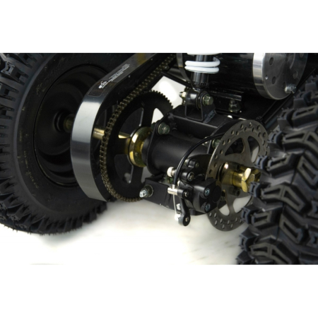 Atv electric copii XTR E-M8/6 800W, culoare negru/albastru [5]