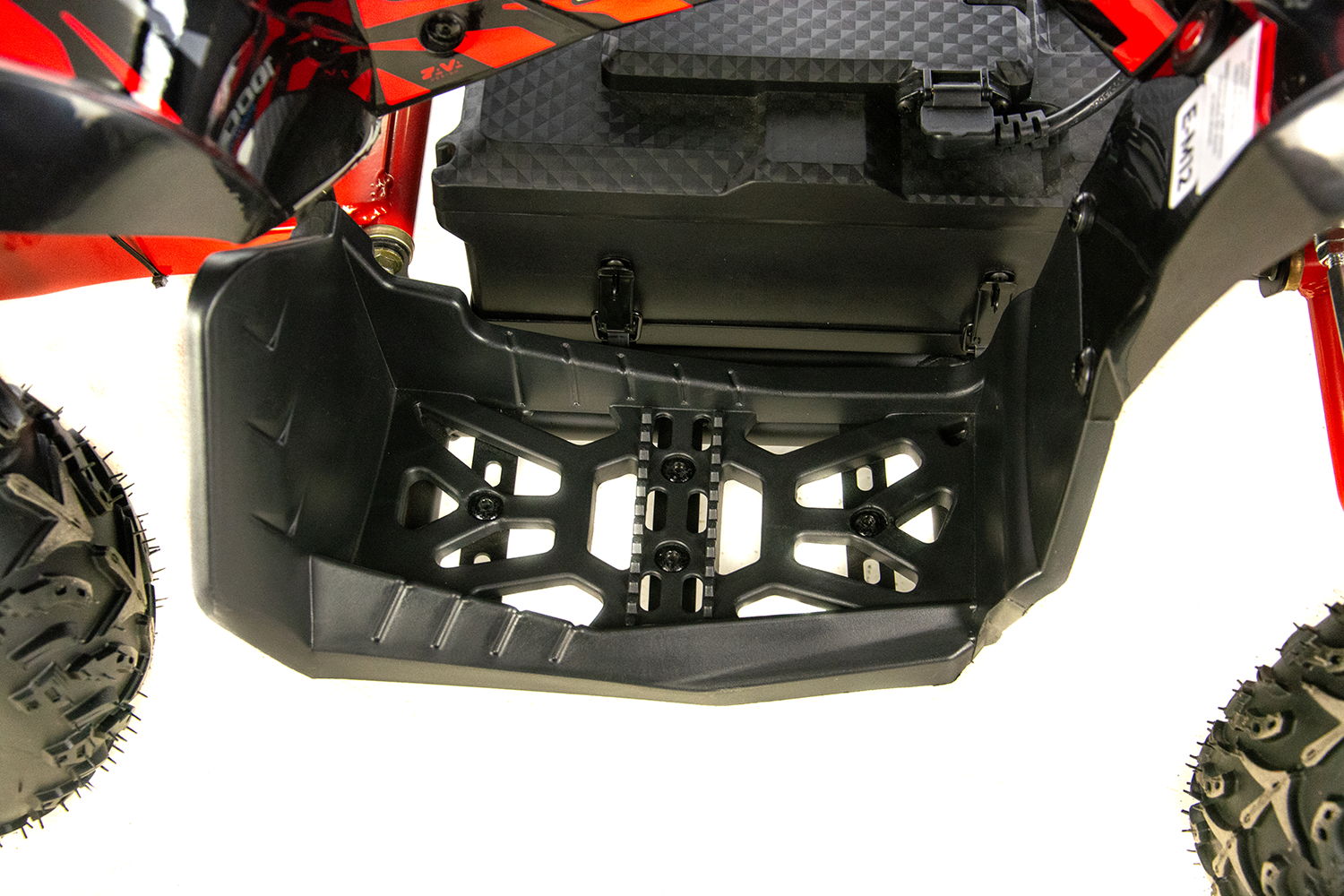 Atv electric copii XTR E-M12-6S 1000W, culoare negru/verde [10]