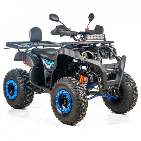ATV XTR 012/10 PRO HUMMER, roti 10 inch, 250cc, 1+1 viteze, culoare negru/albastru [5]