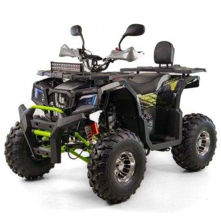ATV XTR Pro Farmer 019, roti 8 inch, 150cc, 3+1 viteze, jante de aluminu, culoare negru/verde [5]
