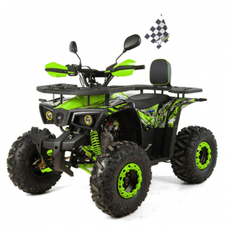 ATV XTR Pro FireShot 002, roti 8 inch, 125cc, 1+1 viteze, culoare negru/lime [5]